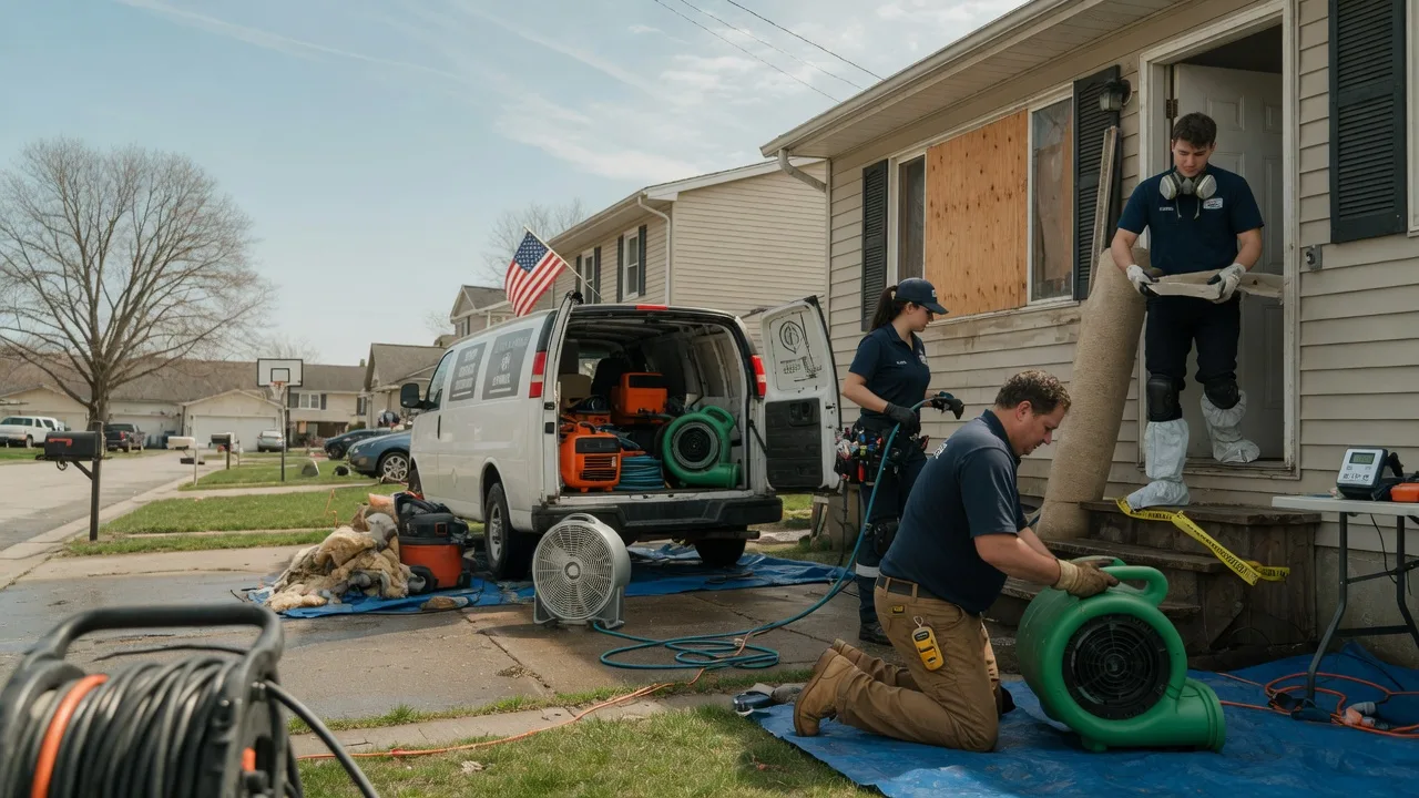 Water Damage Restoration in Sharon, OK near me